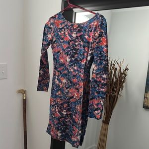 Socialite small colorful long sleeve dress